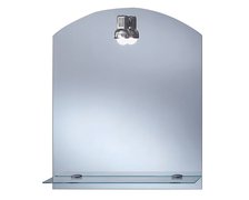 Zrkadlo ZONKIL s osvetlením 55x65 cm