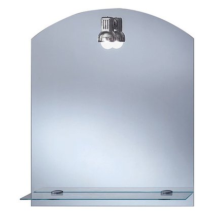 Zrkadlo ZONKIL s osvetlením 55x65 cm