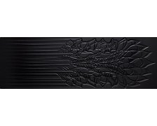 PARADYZ My Way Cold Crown Black štruktúra rektifikovaný obklad matný 39,8 x 119,8 cm