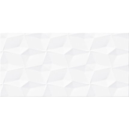 Cersanit PS500 WHITE TWIST STRUCTURE SUPER MATT obklad keramický 29,7 x 60 cm NT1114-003-1