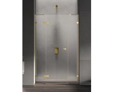 New Trendy Eventa Gold Shine sprchové dvere s dodatočnou stenou 130 x 200 cm EXK-4683