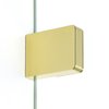 New Trendy Eventa Gold Shine sprchové dvere s dodatočnou stenou 150 x 200 cm EXK-4685