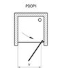Ravak Pivot PDOP1 sprchové dvere 80 x 190 cm 03G40300Z1