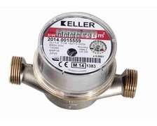 Keller antimagnetické vodomer 3/4"jedno-vtokový, sucho-bežný do 90 C° KEL 22520C