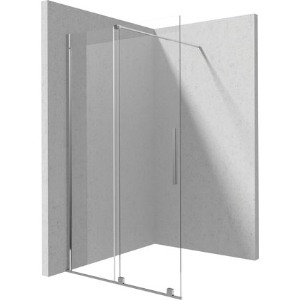 Deante PRIZMA sprchová zástena Walk-in - posuvná 90 x 195 cm, sklo číre KTJ_F39R