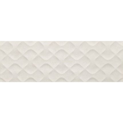 Ceramika Color Visual white ribbon obklad lesklý, rektifikovaný 25 x 75 cm