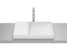 Roca HORIZON DASH FINECERAMIC® umývadlo na dosku 60 x 38 cm, biela matná A32727962B
