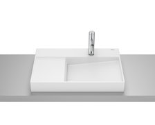 Roca HORIZON VIEW FINECERAMIC® umývadlo na dosku 60 x 42 cm, biela matná A32727462B