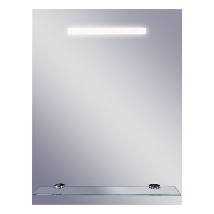 Zrkadlo LINEA II s LED osvetlením 50x65 cm