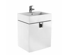 KOLO TWINS skrinka pod umývadlo závesná s dvierkami 60 cm lesklá biela 89486000