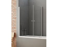 New Trendy Vaňová zástena NEW SOLEO 90x70x140 cm, číre sklo P-0025/P-0024