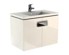 KOLO TWINS skrinka závesná pod umývadlo s dvierkami 80 cm lesklá biela 89547000