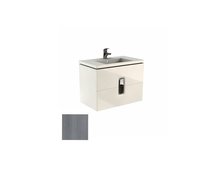 KOLO TWINS skrinka závesná pod umývadlo s 2 zásuvkami 80 cm strieborný grafit 89554000