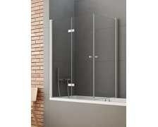 New Trendy NEW SOLEO vaňová zástena 120 x 70 x 140 cm, sklo číre P-0030/P-0024L