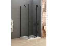 New Trendy NEW SOLEO BLACK jednodverový sprchový kút 120 x 100 x 195 cm sklo číre K-0552