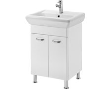 CERSANIT SET ALPINA skrinka pod umývadlo biela lesklá s umývadlom IRYDA 50 cm S802-001-DSM