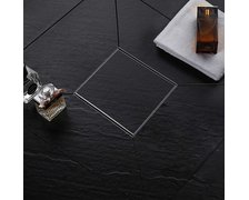 HOME NEO nerezový sprchový žľab komplet s priestorom na dlažbu 200x200 mm G0986