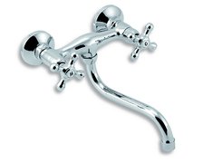 Novaservis TITANIA RETRO II DREZOVÁ UMÝVADLOVÁ BATÉRIA 150 MM CHRÓM 99170/T,0