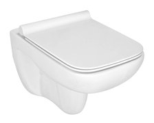 Novoterm OTTAWA WC misa závesná Rimfree so sedátkom Soft close 55 x 35 cm Ottawa