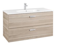 ROCA VICTORIA BASIC UNIK set kúpeľňová skrinka Breza s umývadlom keramickým 100 x 45 cm A855851422