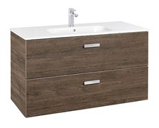 ROCA VICTORIA BASIC UNIK set kúpeľňová skrinka Céder s umývadlom keramickým 100 x 45 cm A85585142