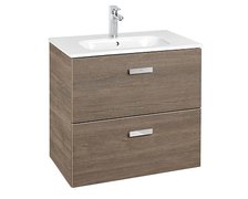 ROCA VICTORIA BASIC UNIK set kúpeľňová skrinka Céder s umývadlom keramickým 60 x 45 cm A855854423