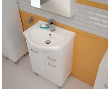 Home kúpeľňová zostava MEA 65 , skrinka+umyvadlo keramické 65 cm a zrkadlo