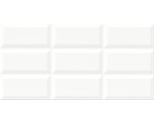 Cersanit Naris PS604 WHITE GLOSSY STRUCTURE obklad keramický 29,7 x60 cm W285-001-1