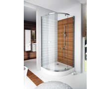 Aquaform NEWDAY štvrťkruhový sprchový kút s vaničkou Plus 550 tray 90 x 90 x 190 cm 100-09301M/200-06918