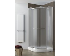Aquaform MASIVA Simpla štvrťkruhový sprchový kút s vaničkou Plus 550 tray 90 x 90 x 200 cm 100-06592M/200-06918