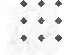 Nowa Gala Frost White FW 01 M-o oktagon mix gres rektifikovaná mozaika lesklá 33 x 33 cm