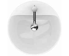 Kolo VariForm keramické umývadlo na dosku 45 cm, s otvorom na batériu a prepadom 500.769.01.6