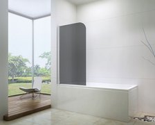 MEXEN Felix 1-dielna vaňová zástena, sklo grey 70 x 140 cm 890-070-001-01-40