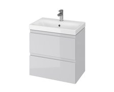 CERSANIT MODUO SLIM SET 60 skrinka pod umývadlo s umývadlom sivá 60cm S801-226