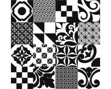 Ceramstic OPP! MOROCCO lesklá dekoračná rektifikovaná dlažba 60 x 60 cm DG.144B.M.60X60.OPP!