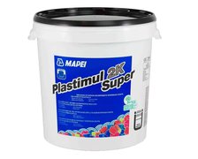 MAPEI PLASTIMUL 2K SUPER 22kg Dvojzložková, rýchloschnúca, vysoko flexibilná bitúmenová hydroizolácia