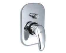 Novaservis VAŇOVÁ SPRCHOVÁ BATÉRIA S PREPÍNAČOM TITANIA LUX CHRÓM 90050R,0