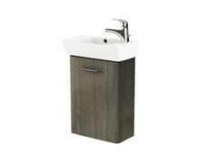 KOLO NOVA PRO SET umývadlo nábytkové 45 cm, pravé, so skrinkou,sivý brest M39009000