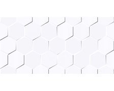 Home Virginia White Hexagon lesklý rektifikovaný obklad 30 x 60 cm H-V-02
