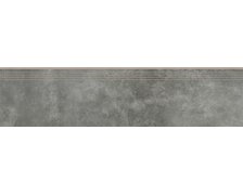 Cerrad Apenino Antracit gresová rektifikovaná schodnica,matná 29,7X119,7 cm 36553