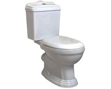 Novoterm Wc kombi Retro so sedátkom voľne padajúcim, odpad zadný spachovani 3/6l. KR 13