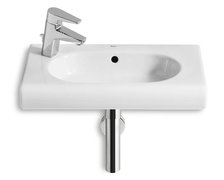 Roca Meridian Compacto keramické umývadlo nástenné 55 x 32 cm s otvorom na ľavej strane A32724Z00M