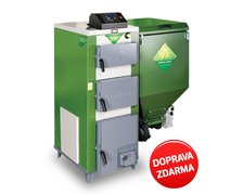 DREW MET EKO PRIM Kompakt 27 kW kombinovaný eko-hrašok,drevo,uhlie KOC/EKP-BIO/27/L
