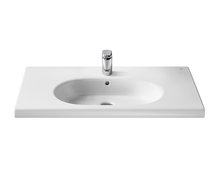 Roca Meridian keramické umývadlo zápustné/nábytkové 85 x 46 cm A32724M00M