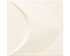 Tubadzin Colour White STR 2 obklad Matný rektifikovaný 14,8 x 14,8 cm Tu-COL-0011