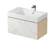 CERSANIT INVERTO CALACATTA 80 závesná skrinka pod umývadlo so zásuvkou S930-017
