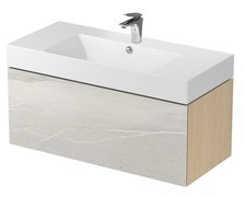 CERSANIT INVERTO LAKE STONE 100 závesná skrinka pod umývadlo so zásuvkou S930-005