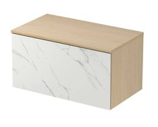 CERSANIT INVERTO CALACATTA 80 závesná skrinka s vrchnou doskou 80 cm S930-001