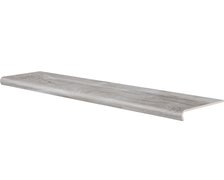 Cerrad Madera / Mattina bianco rektifikovaná schodnica s nosom 32 x 120,2 cm 01595
