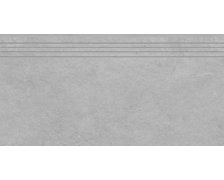 Cerrad Tacoma white gresová rektifikovaná schodnica, matná 29,7X59,7 cm 35303